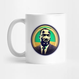 MLK Jr Colorful Portrait Mug